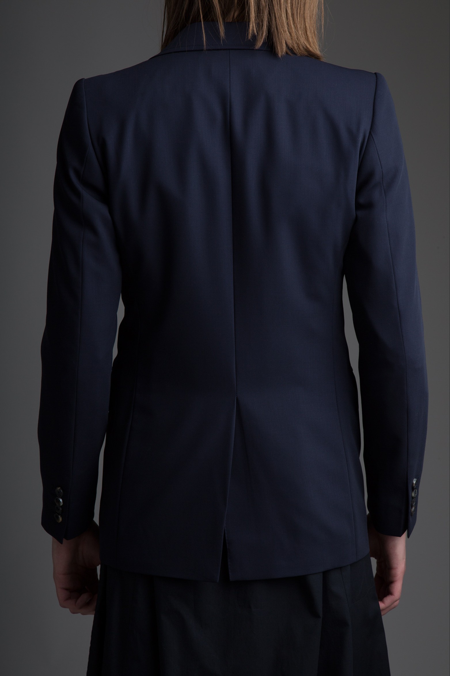 Dries Van Noten Blue Two-Button Suit